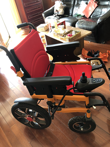 斯麦格电动车折叠轻便老年残疾人智能全自动轮椅老人电动代步车