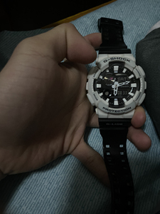 卡西欧g-shock手表gax100b黑白熊猫