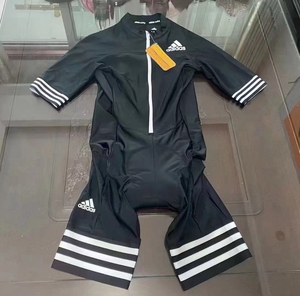 全新阿迪达斯adistar顶级竞技款连体骑行服 ykk拉链