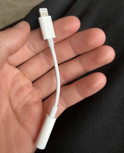 apple苹果13耳机转接线圆头转接头ipad平板转换器ip