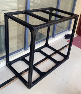 铝合金型材, 鱼缸架子,银色黑色架子(颜色自选,默认款银)