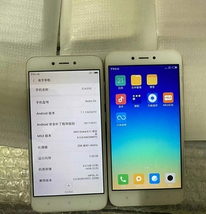 小米红米5a二手手机 全网通4g,双卡双待,可刷多国语言