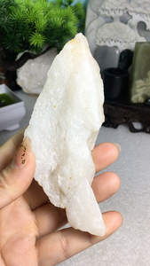 lxl2006888淘宝天然和田玉青海料昆仑玉原石白玉毛料.尺寸长68.