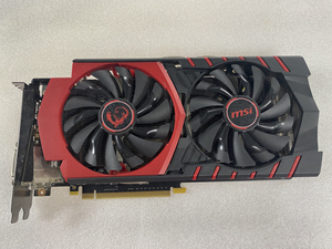 微星 红龙 gtx 960 2g ddr5 8pin电源供电