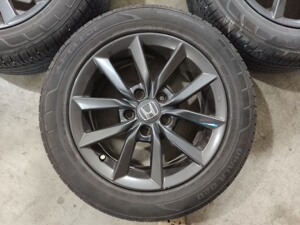 十代思域原厂拆车16寸轮毂 轮胎一套