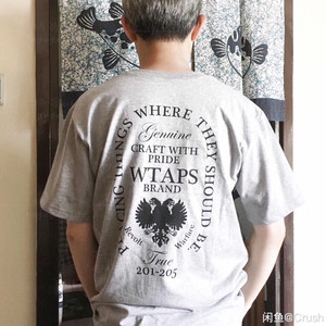wtaps双头鹰短袖
