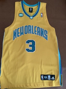 克里斯保罗cp3黄蜂二客au球衣40码阿迪达斯