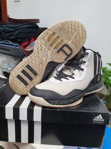 阿迪达斯 篮球鞋 沃尔一代 白金全明星 绝版老鞋 成色7新样