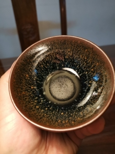 退坑 建盏 排位第一的柳溪堂窑口和非遗大师卢国伟合作款 柴烧