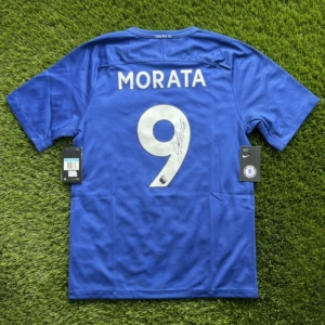 【签名】切尔西1718莫拉塔(morata)签名球衣
