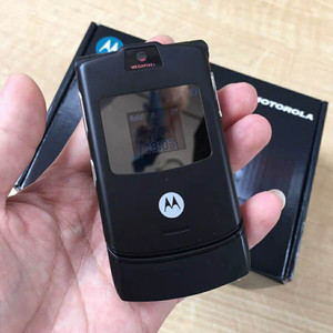 摩托罗拉v3老款原装怀旧经典超薄翻盖古董手机二手机