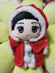华晨宇毛绒玩偶,奶壳 卖火柴的小男孩娃衣 壳哥衣服 幼稚园娃