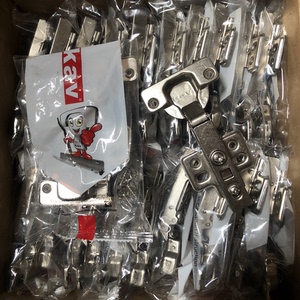 德国凯威kav直臂一段力阻尼液压合页衣橱柜铰链飞机铰链烟斗铰