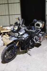 16年,凯旋1200,tiger,单摇臂,传动轴,定速巡航