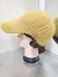 手工编织棒球帽松树绒线编织男女同款现货非偏远地区包邮.