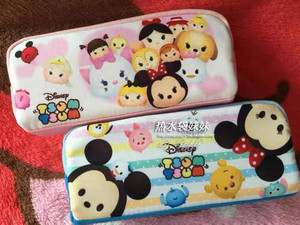 日单Disney迪士尼迪斯尼米奇tsum tsum笔袋化妆包