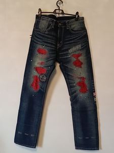 tb7626759426淘宝陈冠希clot牛仔裤,李维斯联名合作clot长寿末日鬼