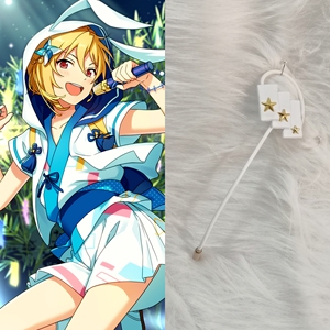 【cos道具定制】偶像梦幻祭cos耳机兔团七夕祭cos耳麦