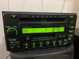 丰田佳美cd丰田佳美六碟cd磁带机,佳美2.4cd卡带机.收