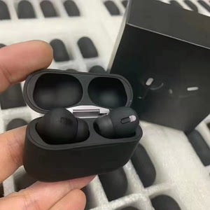 工厂大调价包邮 苹果耳机新三代全黑air pods pro