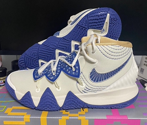 全新42码欧文s2白蓝刺绣sashiko最帅配色,实战篮球鞋