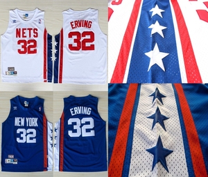 nba 私人订制球衣 篮网32号j博士欧文 aba复古定制款_阿里巴巴找货