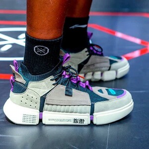 中国李宁悟道2ace男鞋重燃2019鸳鸯板鞋运动鞋韦德之道休