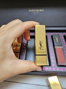 ysl 圣罗兰金管金色方管口红唇膏01号色正宫色全新正装无盒_阿里巴巴