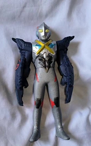 万代日版 软胶人偶 艾克斯奥特曼 怪兽武装 虚拟哥莫拉 脚底