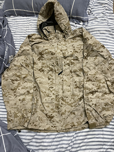 usmc 美国海军陆战队数码沙漠迷彩gtx夹克,压胶完整,成