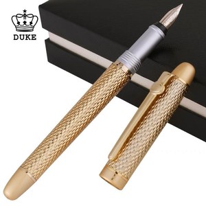 全新正品DUKE公爵，总督8K金笔，0.5mm，硬笔钢笔书法