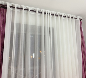 窗帘打孔成品白纱