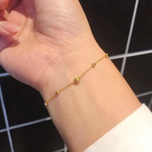 周大生au750手链