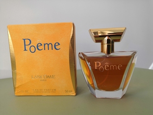 兰蔻诗情爱意poeme绝版香水,容量50ml,余量自观,有盒