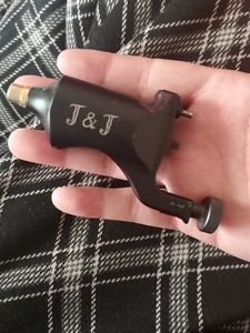 捷安杰纹身机马达纹身机9层新外面有色料二手物品售不退换