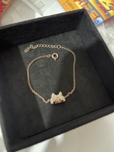 kader/卡蒂罗故宫上新ip联名款御猫手链女纯银轻奢首饰生