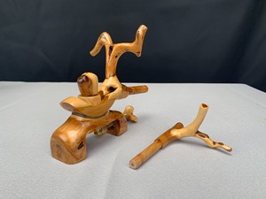 万久作 万久 万力,杜松,中型,新品购入,未使用 黑拉钓具