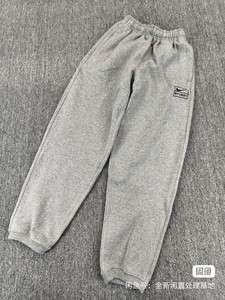 【5.28拍卖】stussy钩子联名款冬季超厚加绒卫裤运动裤