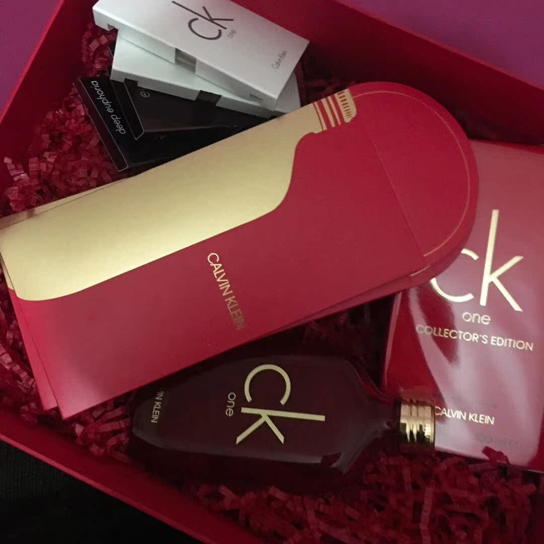 ckone红色限定幸运当红礼盒
