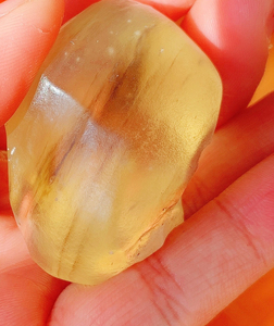 灵石之约黑金利比亚陨石34g 天然黑金利比亚陨石宇宙玻璃男