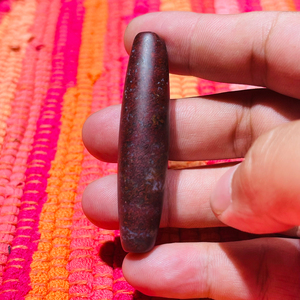 红皮壳老天珠稀有真品珍品正品正宗老西藏文化文明老珠子老九眼多