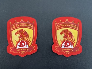 中超联赛广州恒大现广州队刺绣版队徽烫印队徽