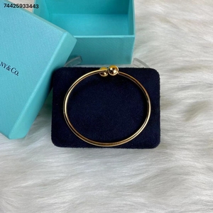 品名:tiffany/蒂芙尼 双球手镯98 新  附件:盒子