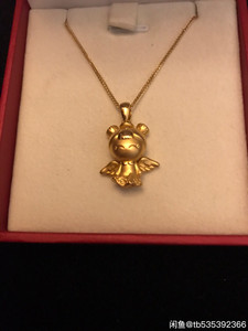 周大福天使宝宝项链