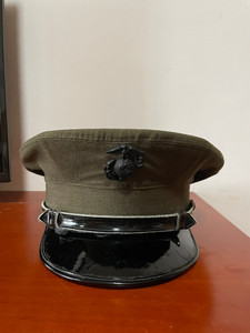 usmc 美海军陆战队 公发士兵/士官常服大檐帽,6 7/8