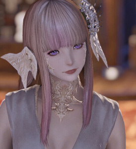 ff14 捏脸 龙女 白龙 二号脸