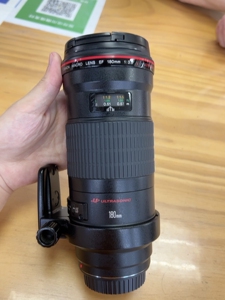 佳能180mm 微距 极品成色 镜面完美 功能正常无拆修 带