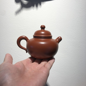 谢思博扁掇球壶老朱泥明德园谢华之子俊合传人潮州手拉壶非吴义永