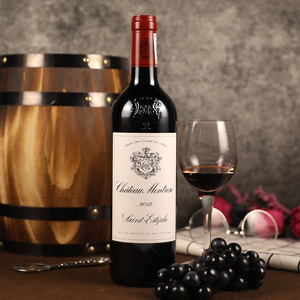 玫瑰山庄园红酒法国原瓶进口超二级庄干红葡萄酒 2013