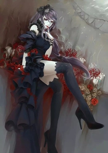 神代利世cos黑礼服